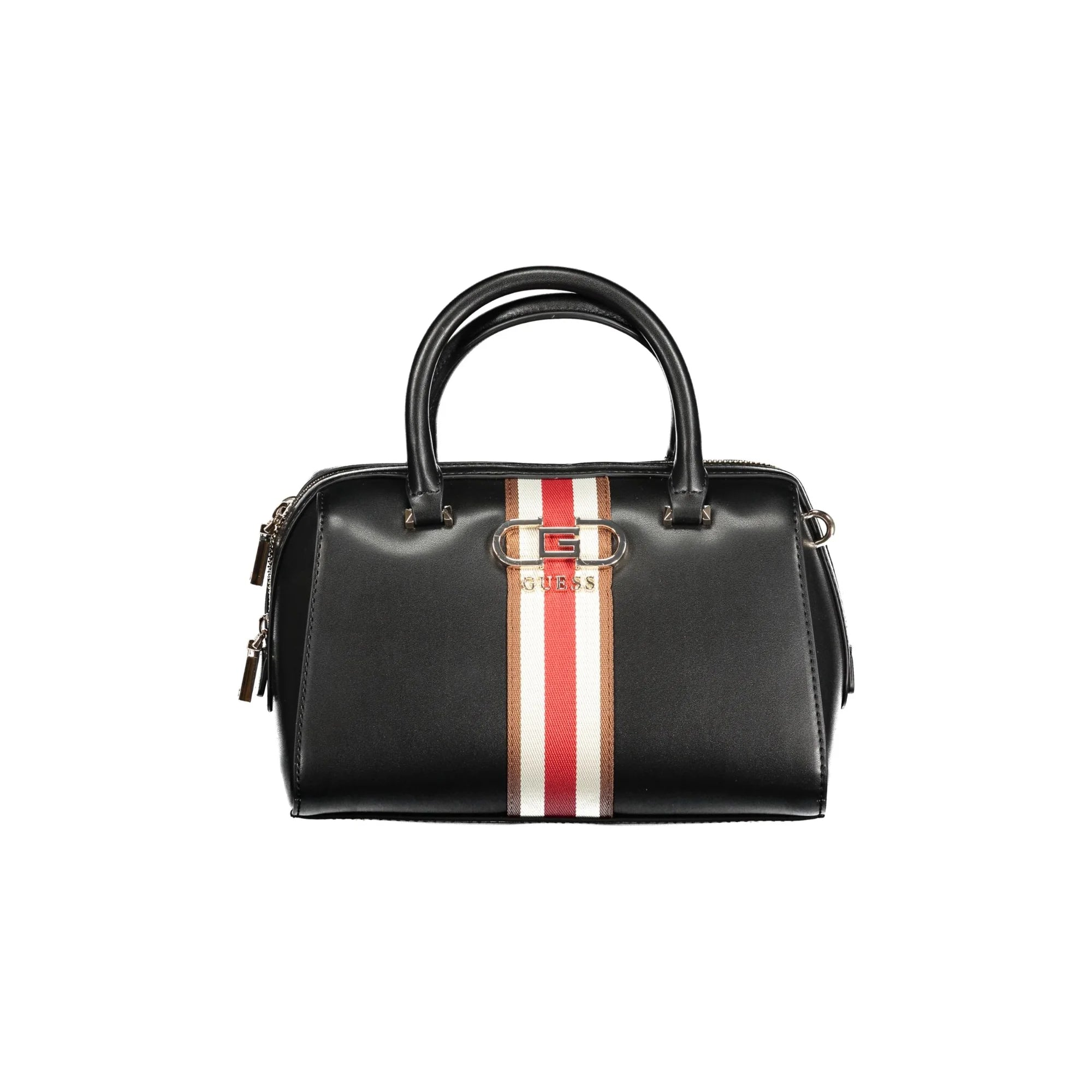 GUESS JEANS Borsa Donna Nelka a Mano Nera con Tracolla e Zip Borse Nero - foto prodotto